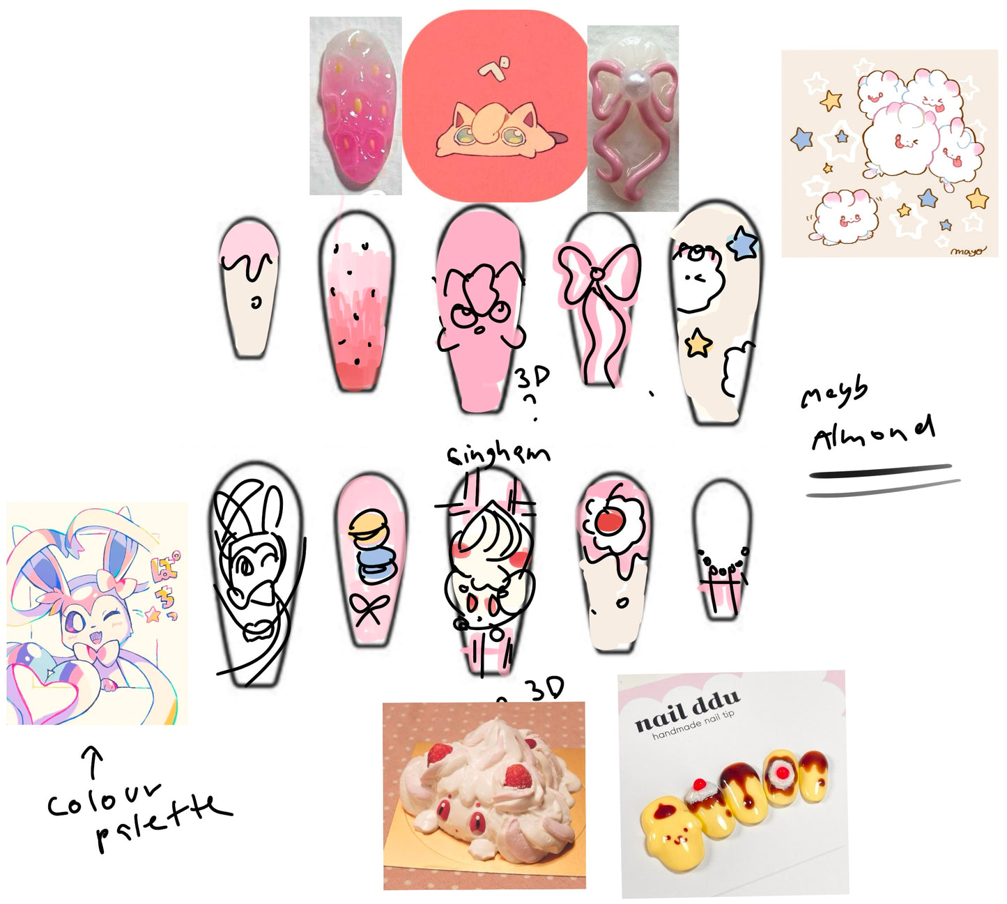 Fairy Type Set [moodboard set]