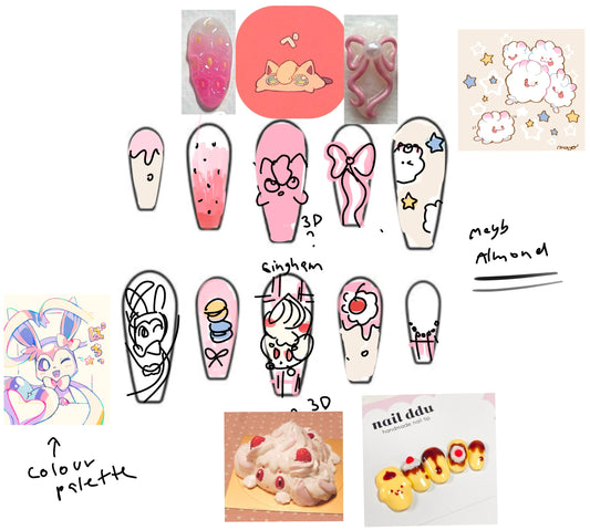 Fairy Type Set [moodboard set]